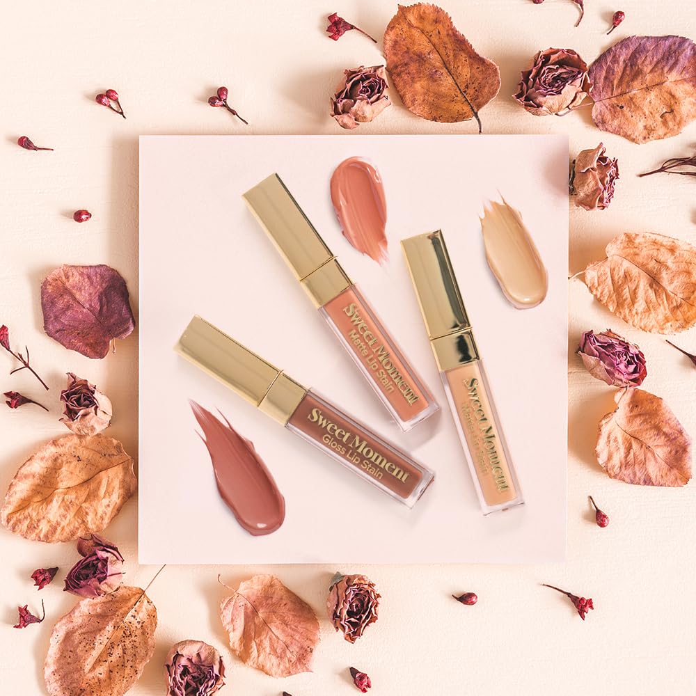 Sistar Sweet Moments Matte Lip Stain Long-Lasting Matte Finish Vivid High Pigment Colors Smooth and Sweet 1.5 mL / 0.05 fl. oz. (Attention)