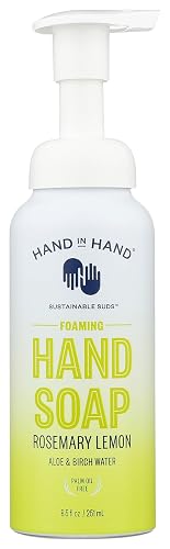 Hand In Hand, Soap Hand Foaming Rosemary Lemon, 9 Fl Oz