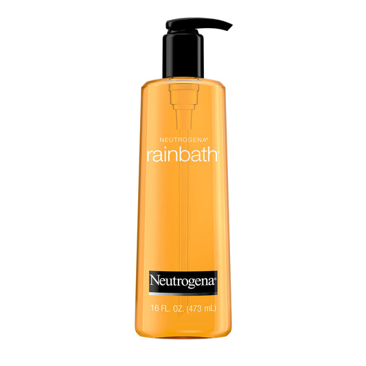 Neutrogena Rainbath Refreshing & Cleansing Shower & Bath Gel, Moisturizing Daily Body Wash Cleanser, Bath Gel & Shaving Gel for Soft Skin, Lathering