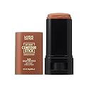 Kiss New York Airy Velvet Contour Stick, Cool Toned Face Sculpting Cream Makeup, Buildable with Lightweight Natural Finish, Hyaluronic Acid & Green