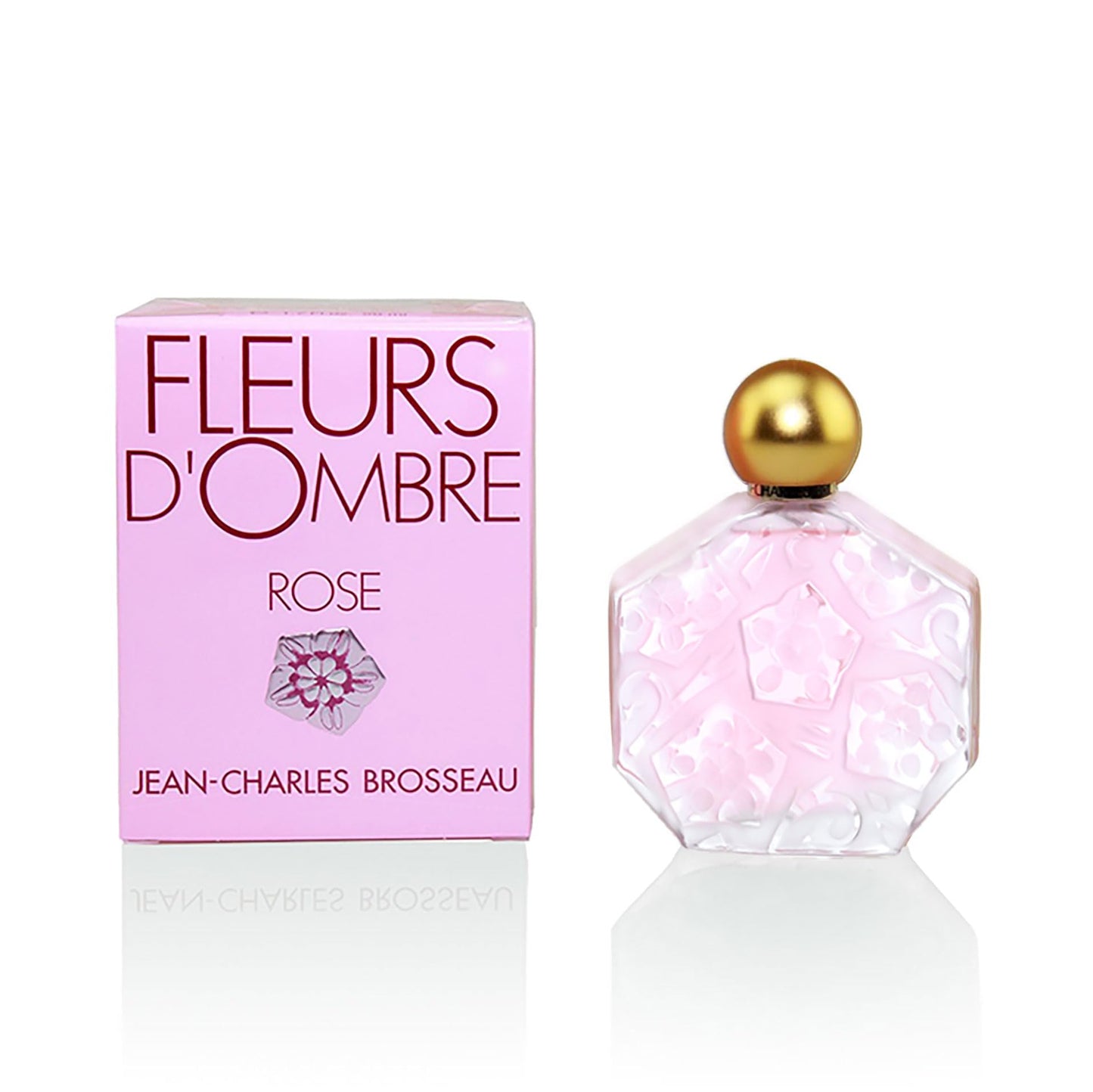 Fleurs D'ombre Rose Eau De Toilette Spray for Women by Jean Charles Brosseau, 3.4 Ounce