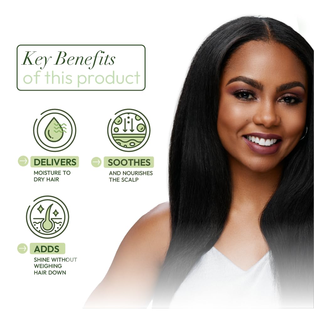 ORS Olive Oil Nourishing Sheen Spray with Coconut Oil for Restorative Shine 2 Ounces - Travel Size