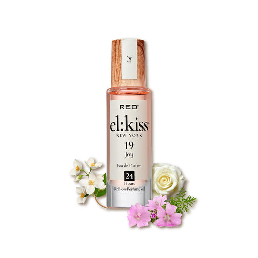 EL:KISS Roll On Perfume, Joy Inspired Joy, Eau de Parfum 12mL (.40 Fl Oz), Hydrating & Long-Lasting, Alcohol-Free & Mineral Oil-Free, Infused Beauty & Personal Care EL:KISS