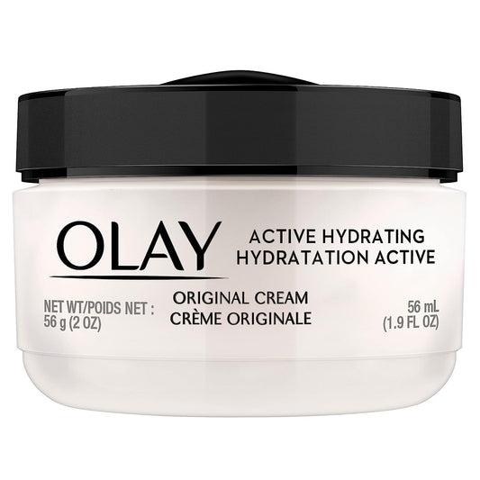 OLAY Active Hydrating Cream Original 2 oz (Pack of 4)