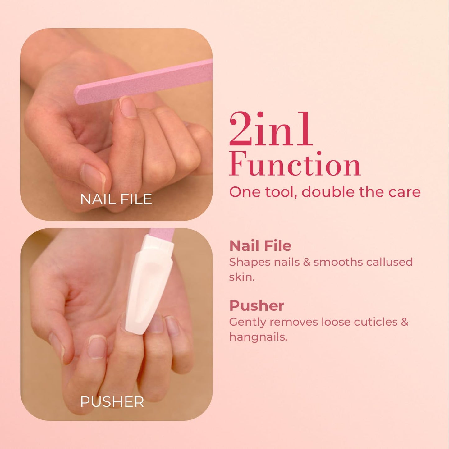 Ceramic Files for Nails, Manicure Fingernail Files with Cases, Expert Precision Filing, Leaves Nails Smooth- Perfect for Women, Men, Kids & Baby