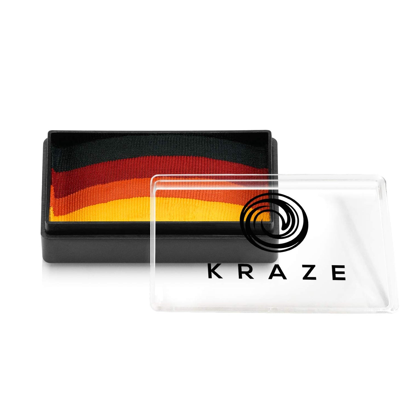 Kraze FX Dome Stroke - Jalapeno (25 gm), Professional 1-Stroke Split Cake, Hypoallergenic, Non-Toxic, Water Activated Face & Body Painting Makeup