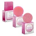 Solid Rice Protein Shampoo, Conditioner and Body Wash Bundle | Shampoo, Conditioner & Wash Bars For Hair and Body w/All Natural Plant Based Essential