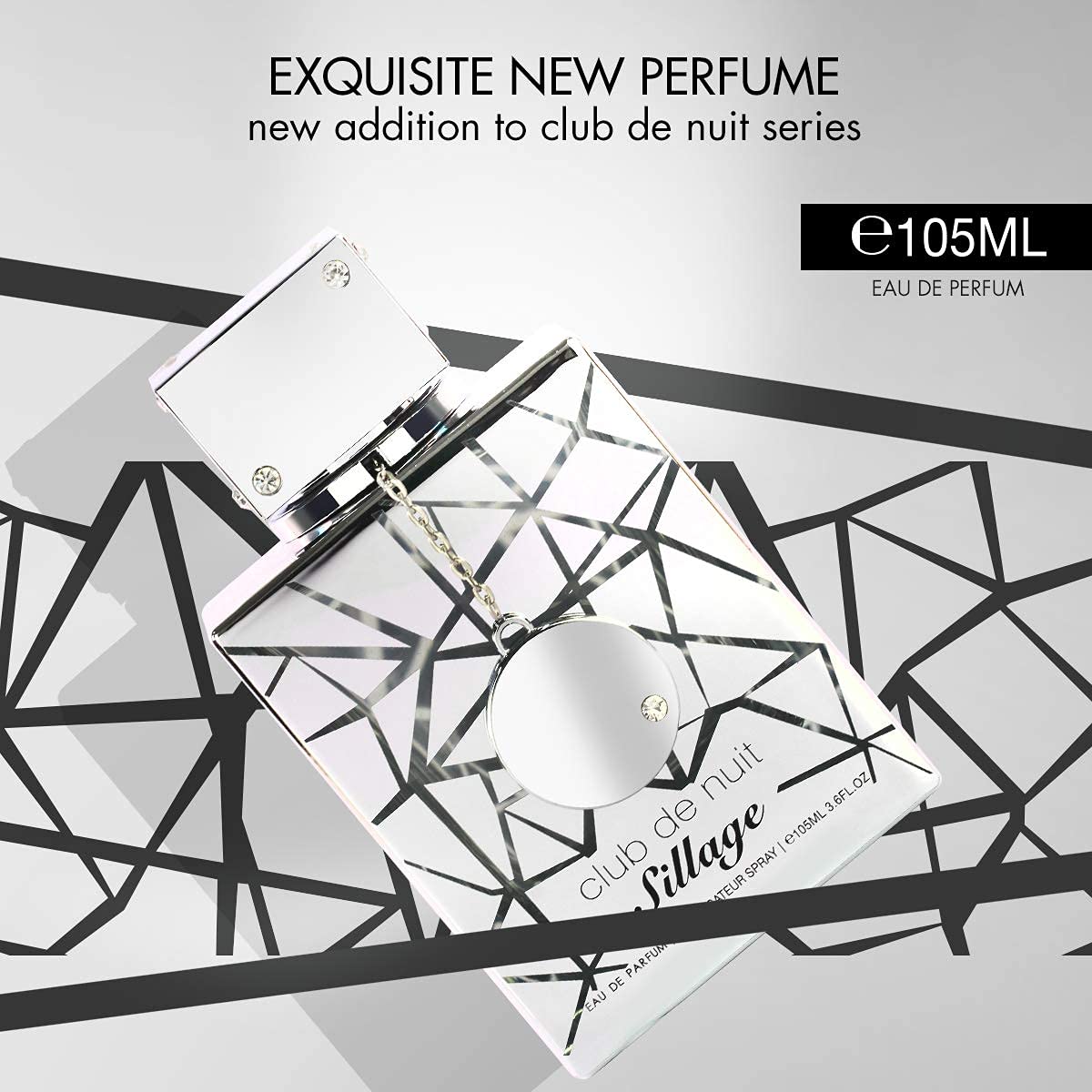 Armaf Club De Nuit Sillage For Unisex Eau de Parfum Spray, 3.6 Ounce Beauty and Personal Care Armaf