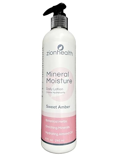 Zion Health Mineral Moisture Daily Lotion- Sweet Amber 8 fl. oz. Lotion