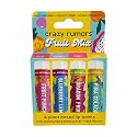 Crazy Rumors Fruit Mix Lip Balm 4-Pack Mix 100% Natural, Vegan, Plant-Based, Made in USA