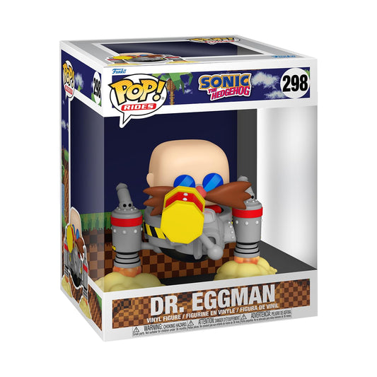 Funko POP! Rides: Sonic - Dr. Eggman - Sonic The Hedgehog - Collectable Vinyl Figure - Gift Idea - Official Merchandise - for Kids & Adults - Games…