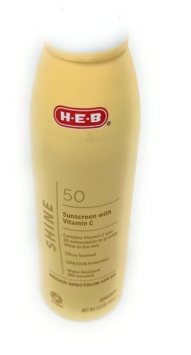 Shine Sunscreen Spray with Vitamin C & Antioxidants SPF 50-5.5oz - 1 bottle - made in the USA