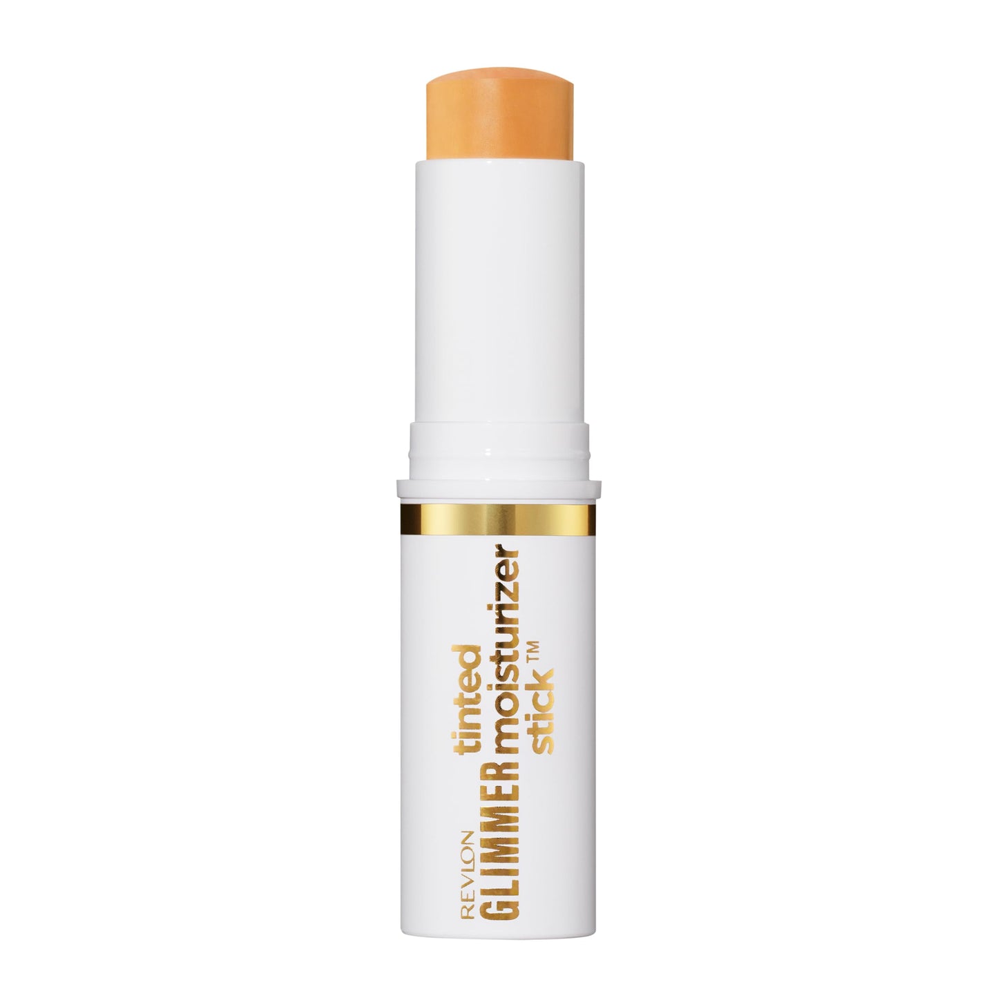 Revlon Glimmer Tinted Moisturizer Stick for Face, Lightweight Foundation, Hydrating Skincare-Infused Makeup, 120, 0.31 oz