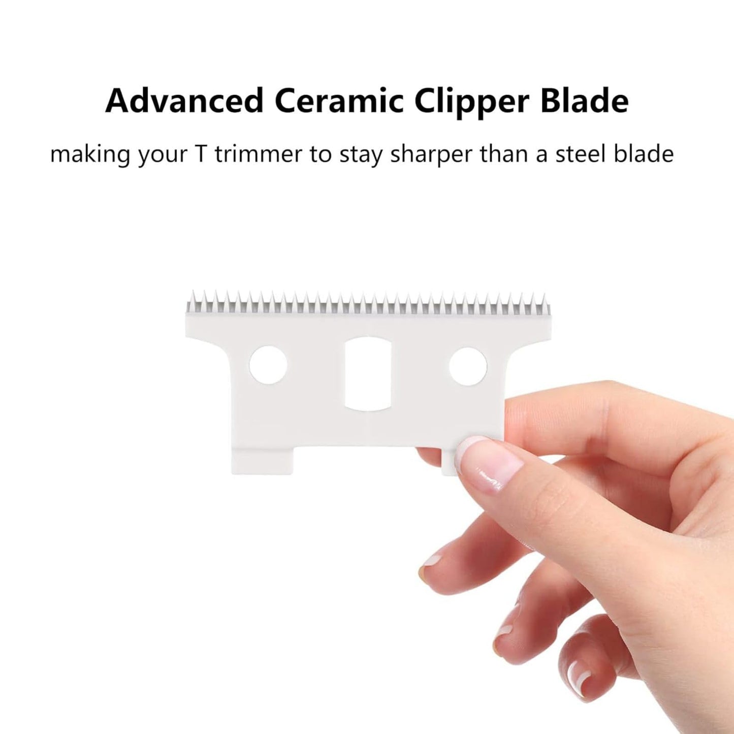 Ceramic Hair Clipper Blade Kit 04521 04710 Suitable for Andis Go GTO GTX T Outliner Trimmer Beauty and Personal Care DBEIXIWEI