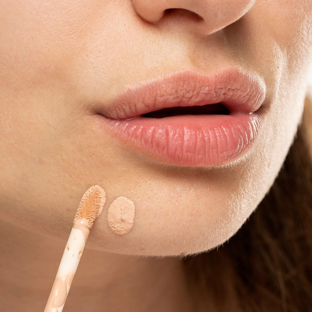 Palladio Liquid Concealer, Medium Coverage, Lightweight and Buildable Formula for Seamless Coverage, Conceals Imperfections, Brightens Skin, and Lasts