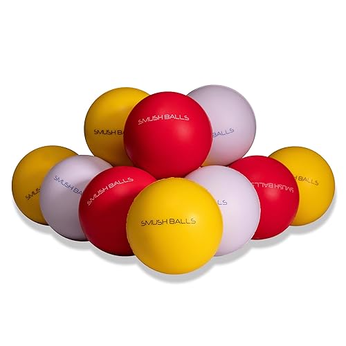 SMUSH BALLS Smushballs The Ultimate Anywhere Batting & Fielding Practice Foam Ball for Baseball/Softball Training (12 Balls)