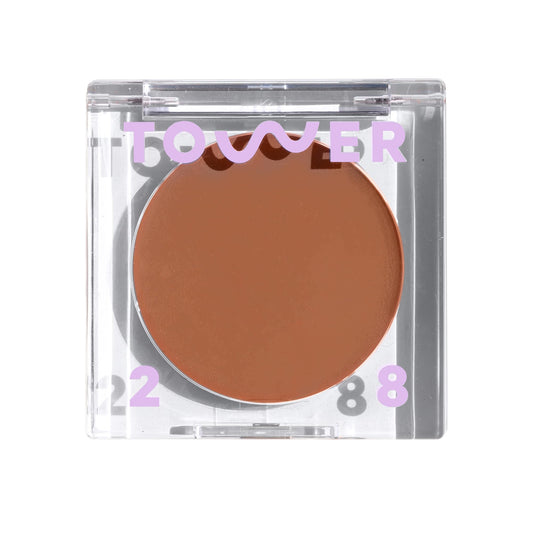 Tower 28 Sculptino Cream Contour - Foolproof Cream Bronzer Contour - Natural Face Sculpting Matte Bronzer Balm - Vegan, Everyday Face Makeup