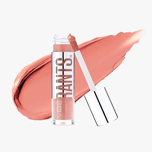 Vibe RANTS | Liquid Lipstick | Loud Color. Soft Feel. | 12-Hour Wear, Zero Compromise | Boldly Vegan, Beautifully Cruelty-Free | Made in Italy |