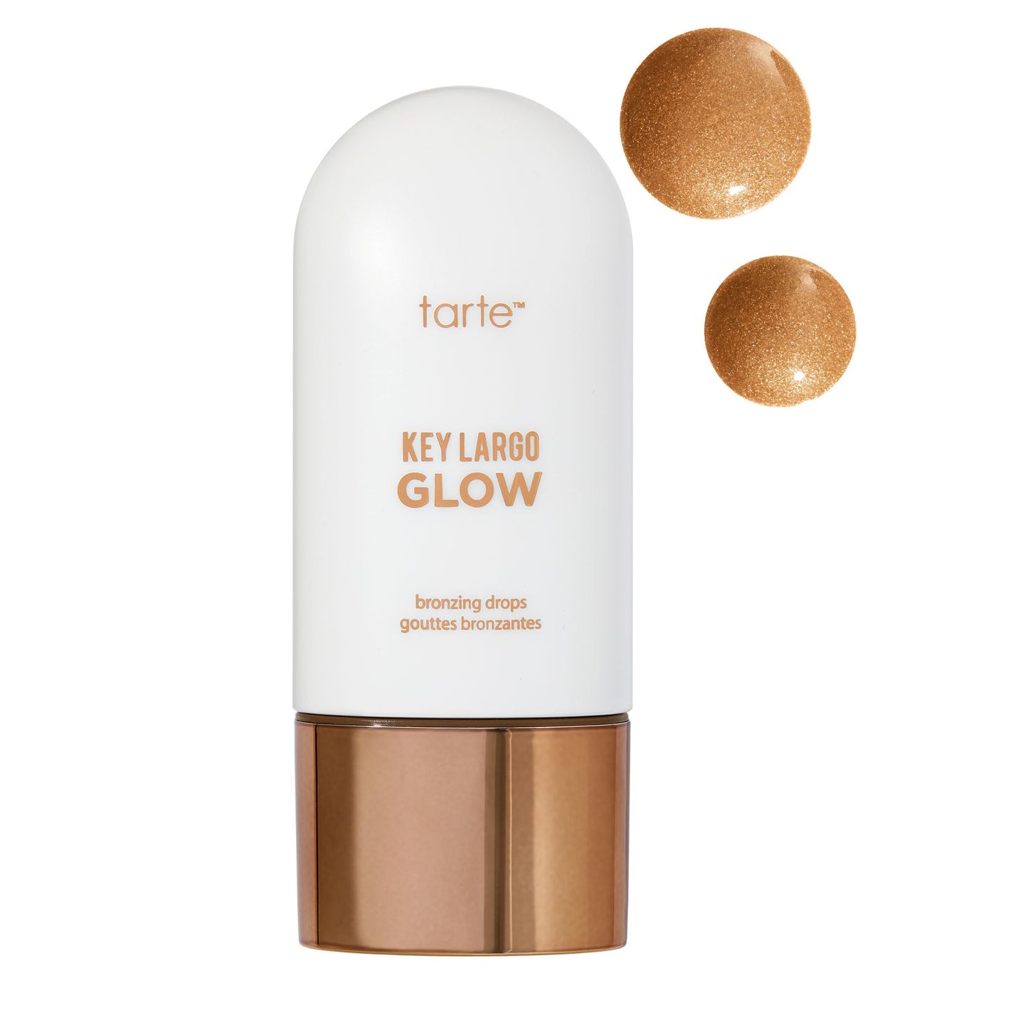 tarte key largo glow bronzing drops - Luminous Serum-Infused Liquid Bronzer with Vitamin E for Sun-Kissed Radiant Lightweight Hydration, Cruelty-Free