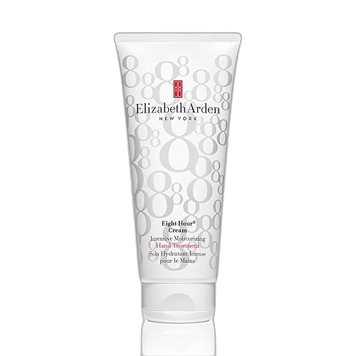 Elizabeth Arden Eight Hour Cream Intensive Moisturizing Hand Treatment, Hydrating Moisturizer, Rich Lotion for Dry, Cracked Skin, Non-Greasy, 6.8 oz