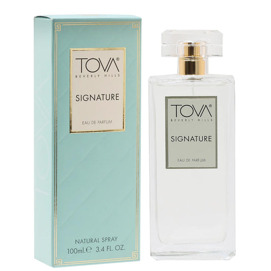 Tova Signature Eau de Parfum - Classic Bergamot Jasmine Lavender Perfume for Women - Timeless Scent - USA-Made & Cruelty-Free - 3.4 fl oz