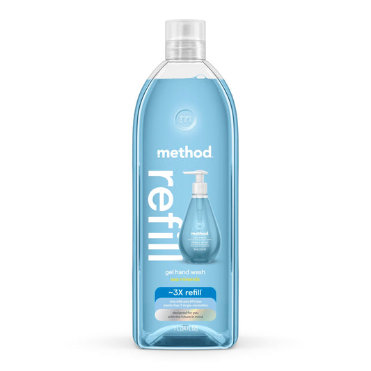 Method Gel Hand Soap Refill, Sea Minerals, 34 Fl Oz (Pack of 1) (Packaging May Vary) Beauty & Personal Care Method
