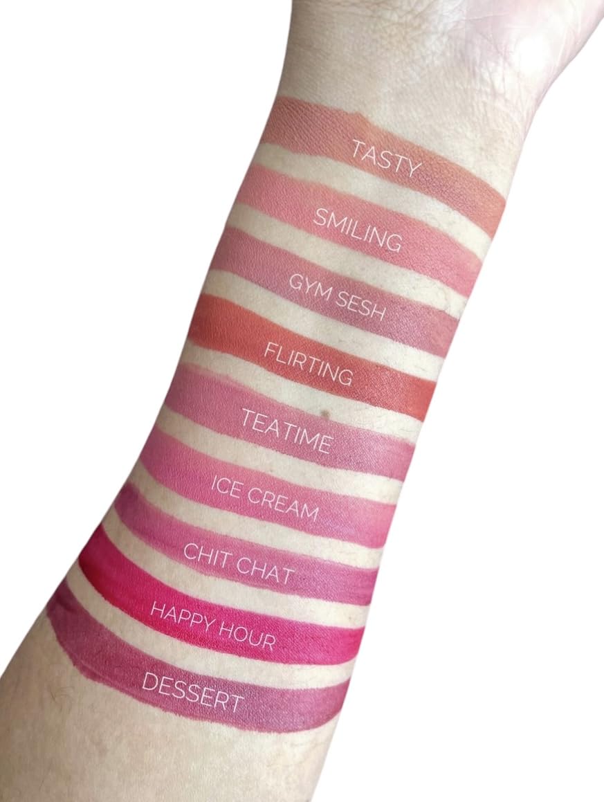 JOAH Endless Long Wear Liquid Lipstick - Tasty | Long-Lasting Matte Finish | Transfer-Proof | Vegan & Cruelty-Free | Peachy Nude Lip Color for All-Day