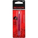 Revlon Eyebrow Hair Removal Tweezer, Designer Collection, High Precision Tweezers for Men, Women & Kids, Stainless Steel (Style/Color May Vary) (Pack