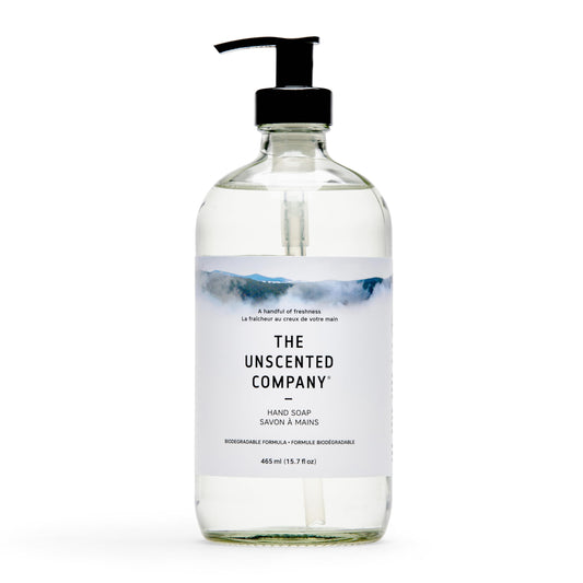 The Unscented Company, Hand Soap Liquid Glass Bottle, 16.9 Fl Oz Beauty & Personal Care The Unscented Company