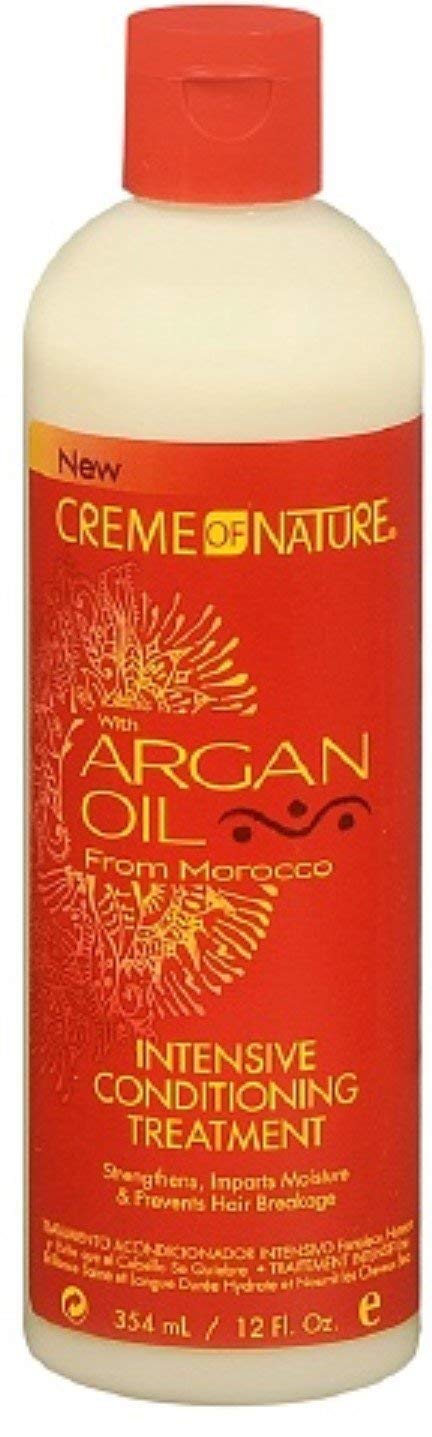 U/S/H/ Crm/Nat Argan Oil Size 12z U/S/H/ Creme Of Nature Argan Oil Intense Treatment 12z