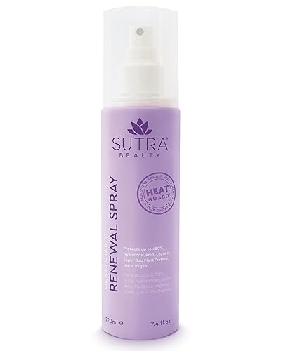 SUTRA Heat Guard Renewal Hair Spray for Frizzy, Dry & Damaged Hair - Thermal Protecting Hairspray Hydrates, Protects & Repairs Against Heat