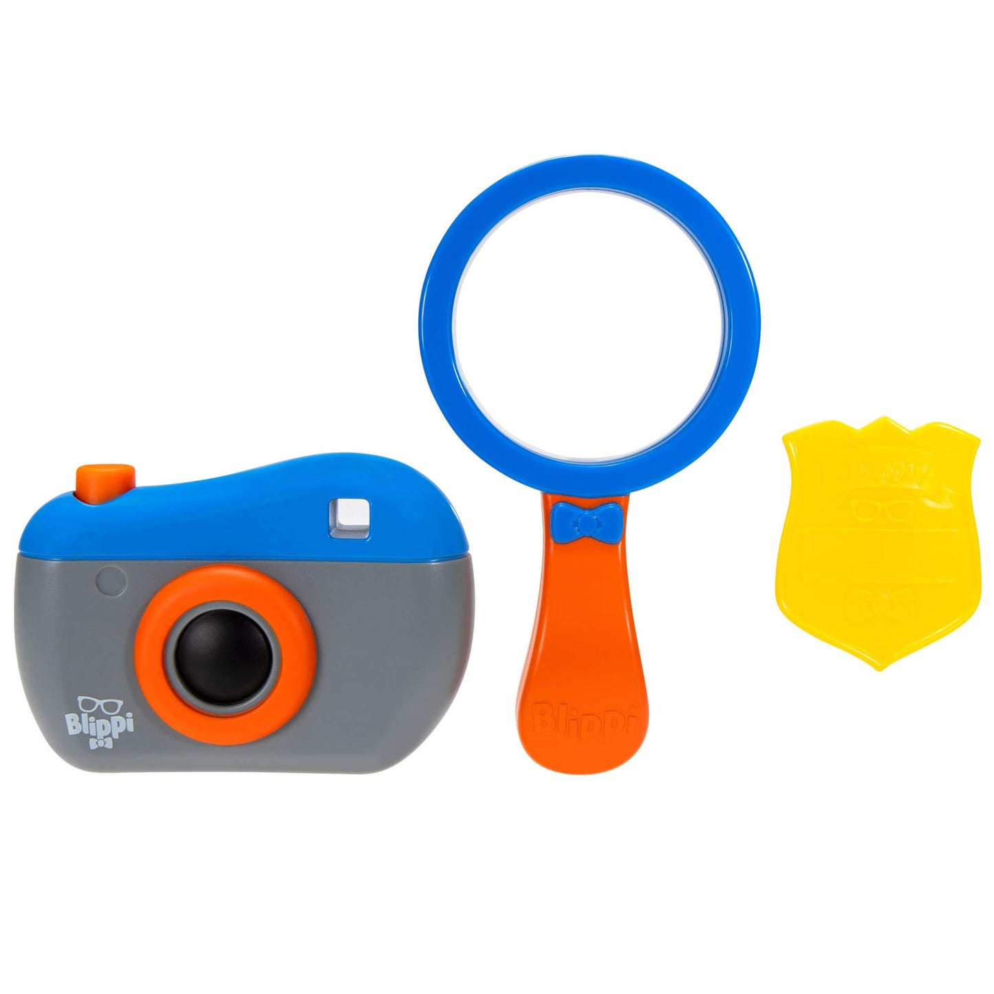 Blippi Detective Roleplay Set | Carry Case, Camera, Badge, Magnifying Glass & Activity Sheets | Toddler Mystery Adventure Toy