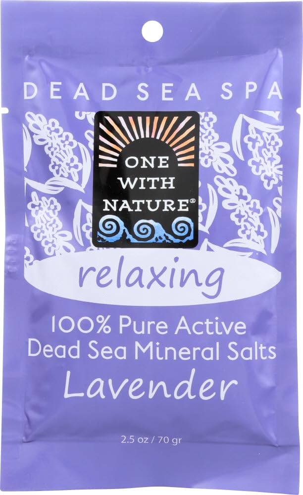 Bath Salts,Lavender,Relax, 2.5 Pound Beauty and Personal Care One With Nature