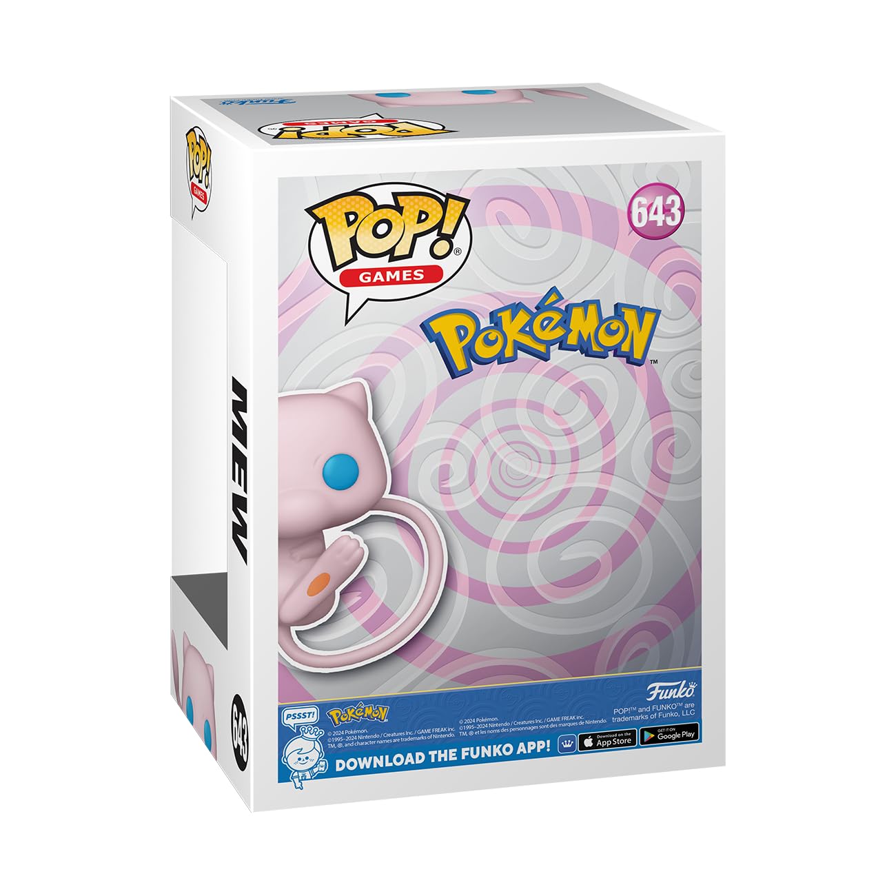 Funko Pop! Games: Pokemon - Mew - Collectible Vinyl Figure - Gift Idea - Official Products - Toys for Children and Adults - Video Games Fans