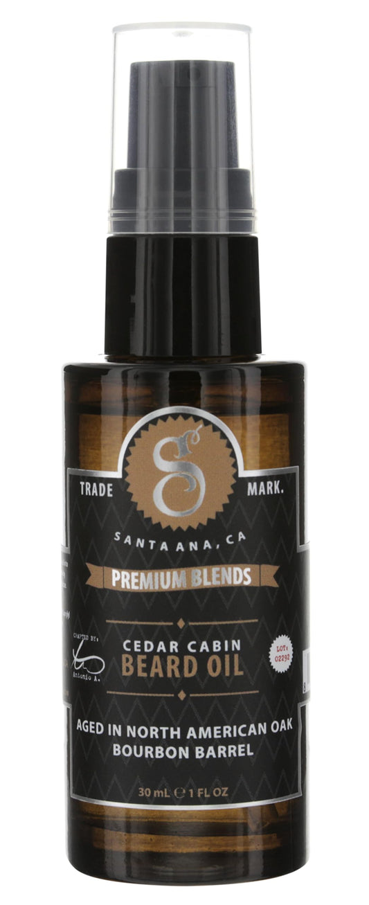 Suavecito Premium Blends Beard Oil - Leave-In Beard Conditioner For Softening Hair, Hydrating Skin, Eliminating Beard Dandruff, Healthy Beard Growth