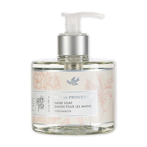 Pre de Provence Collection Liquid Hand Soap, Sooths & Softens while Cleansing, Enriched with Shea Butter, Vitamin E & Glycerin, Soft & Soothing, 11 fl