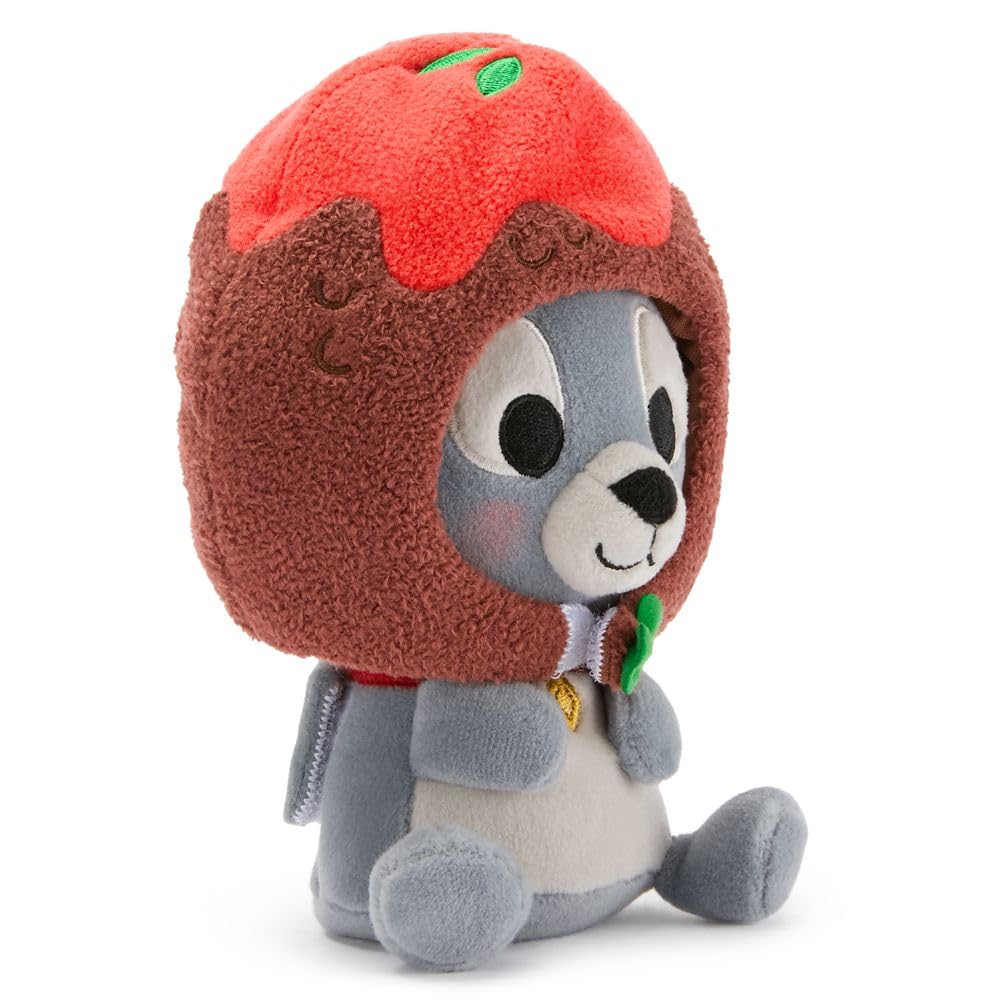 DISNEY STORE Official Mini Mix-Its Plushies - Tramp - Cute Stuffed Animals - Mix & Match Detachable Hats - Hook and Loop Strap - Plush Toys for Kids…