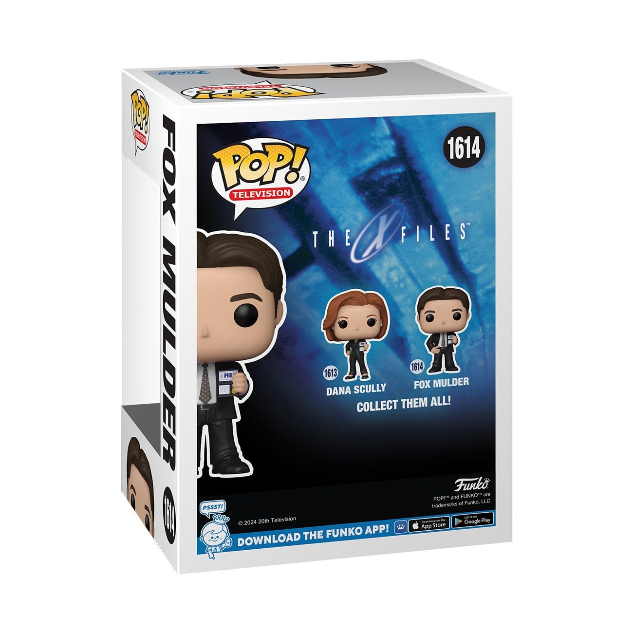 Funko POP TV: X-Files - Fox Mulder - Collectable Vinyl Figure - Gift Idea - Official Merchandise - for Kids & Adults - TV Fans - Model Figure…