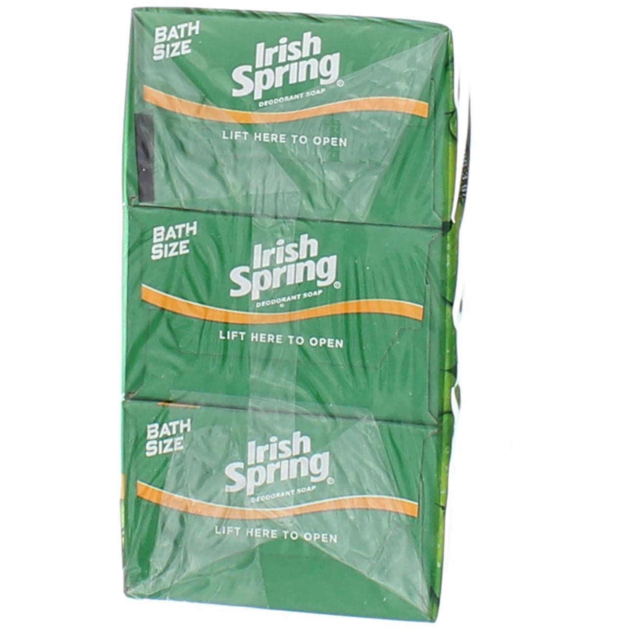 Irish Spring Deodorant Bath bar, Original - 3 Ea, 3Count