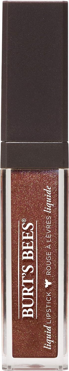 Burt's Bees Peony Puddle Liquid Lipstick, 0.21 OZ