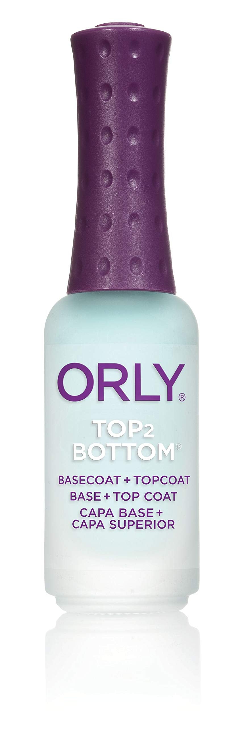 Orly Top-2-Bottom Nail Base Coat and Top Coat All-In-One, .3 Ounce Beauty & Personal Care Orly