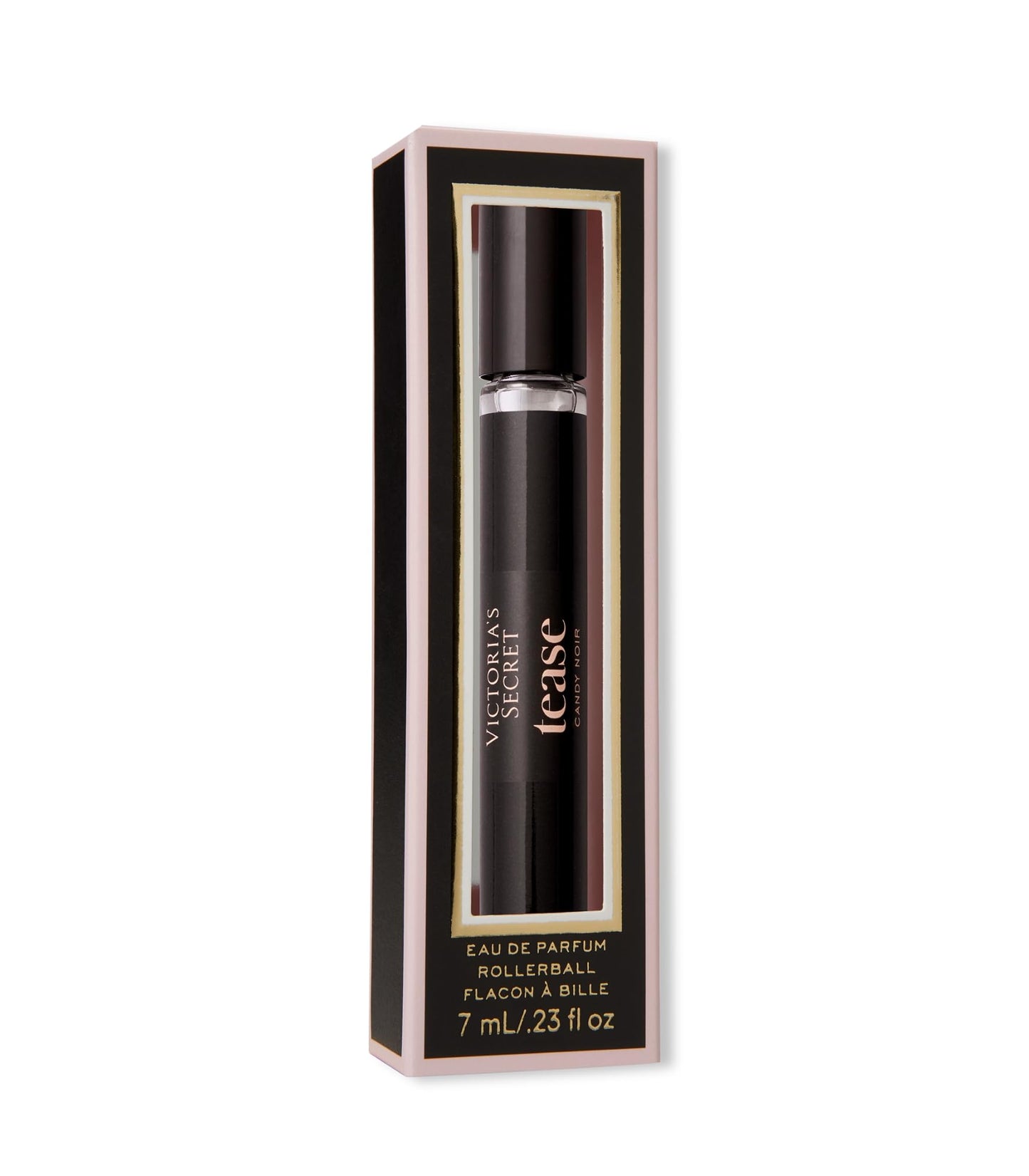 Victoria's Secret Tease Candy Noir Eau de Parfum Rollerball, Notes of Raspberry Glaze, Night-Blooming Iris & Warm Tonka, Travel Size Mini Perfumes