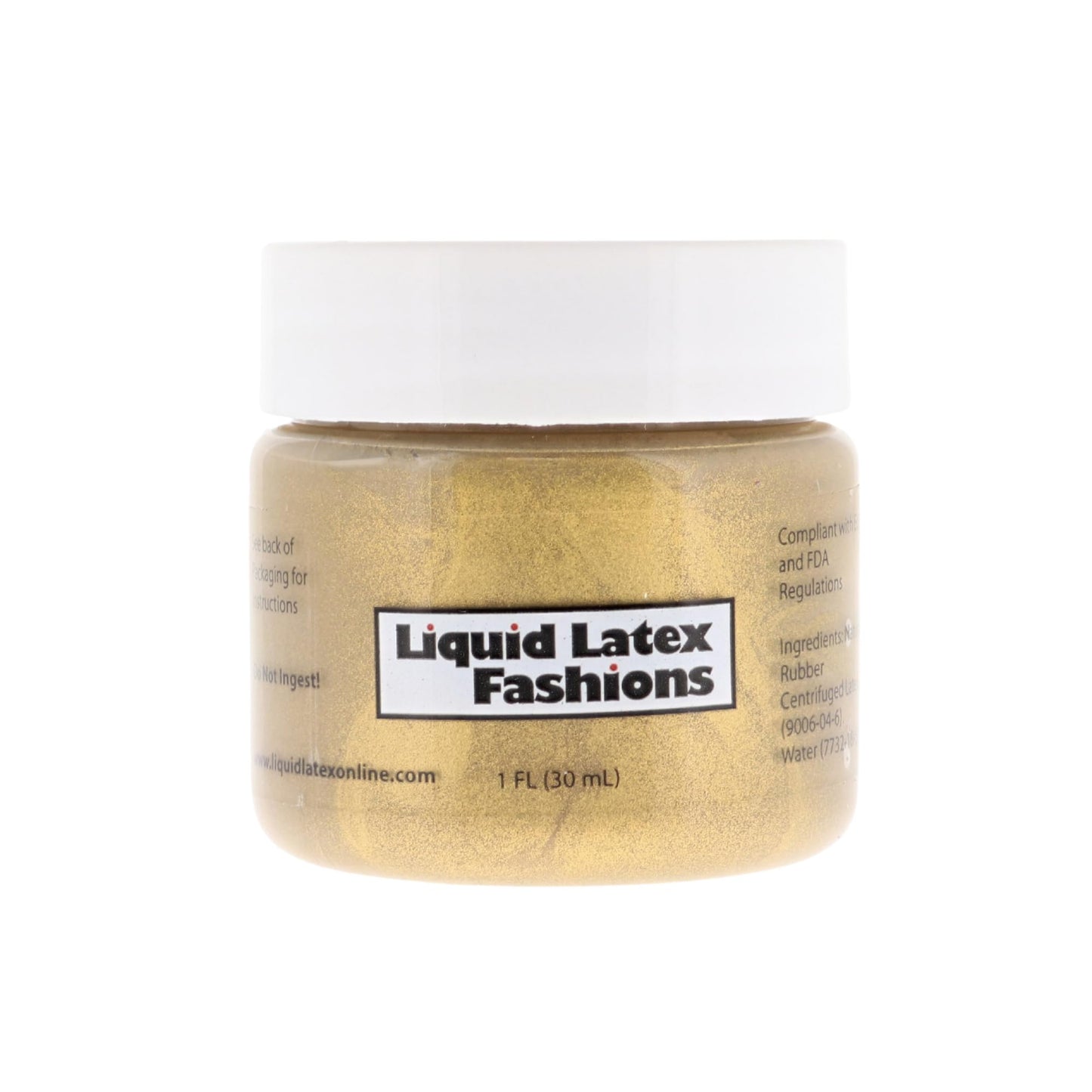 2-Pack Metallic Liquid Latex Kit - two 1 fl oz Gold & Silver, Includes 2 Precision Brushes, Perfect for SFX Makeup, Cosplay, Body Art & Nail Design