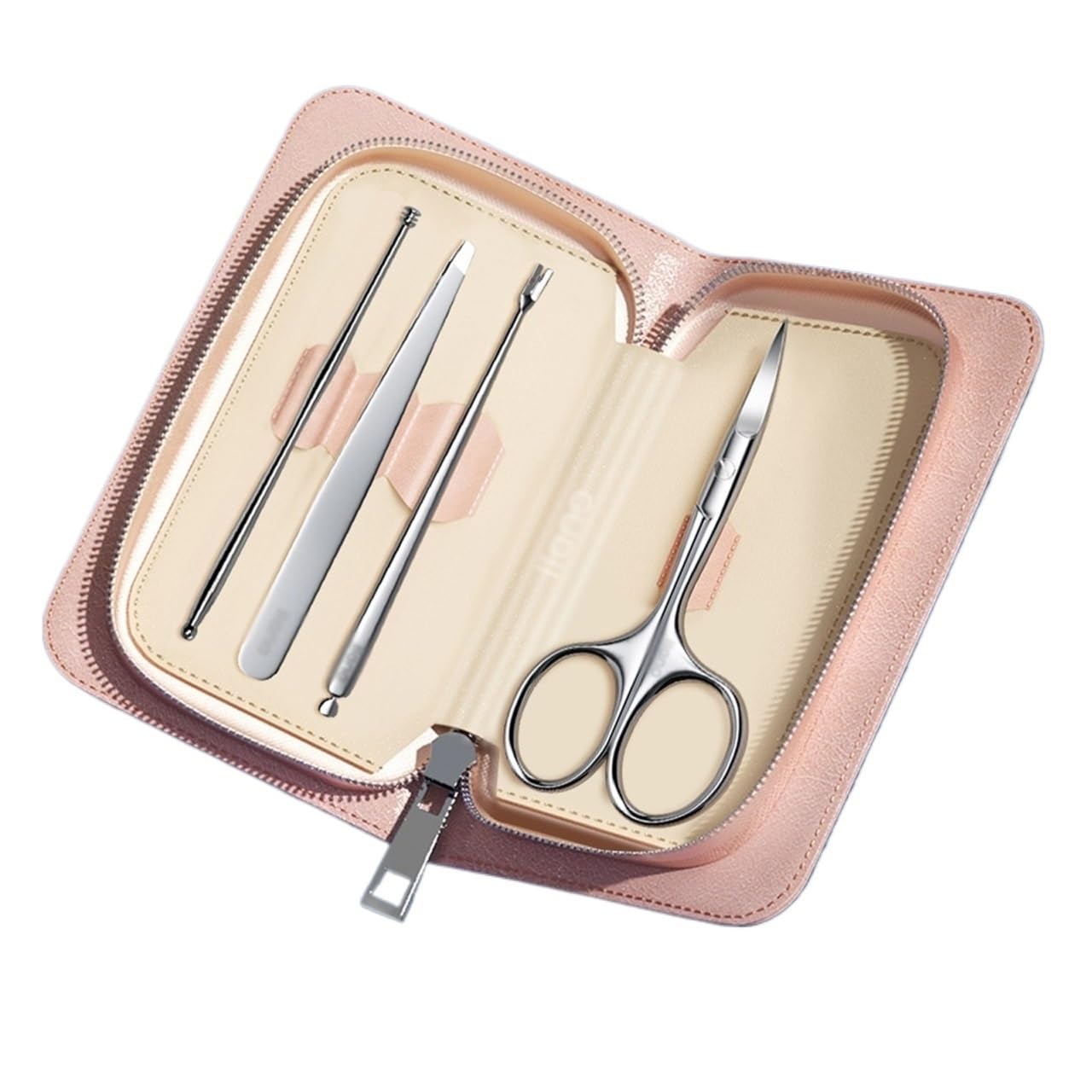 DUYHBAWRS 4 in 1 Eyebrow Trimming Tool Face Care Set Stainless Steel Makeup Dead Skin Push Manicure Tools Beauty and Personal Care DUYHBAWRS