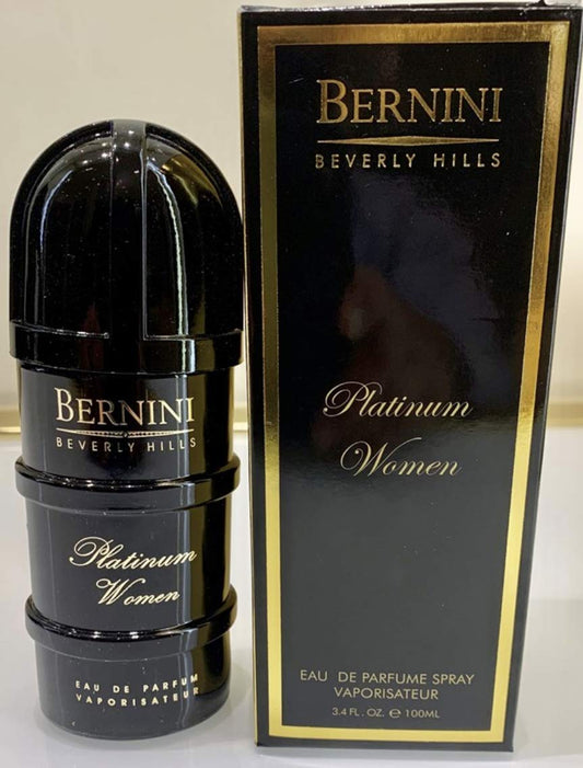 BERNINI WOMENS PLATINUM EAU DE PARFUM Beauty & Personal Care BERNINI
