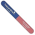 Tropical Shine Colossal 4-Way Blue-Pink Buffer - Professional Nail File & Buffer for Shaping, Smoothing, and Polishing Nails - Compact and Portable