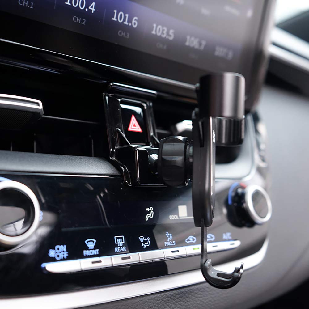 Beerte Car Phone Holder fit for Toyota Corolla 2020-2026,Corolla Cross 2022-2026,360 °Rotation Adjustable Car Air Vent,Auto Dashboard Cell Phone…