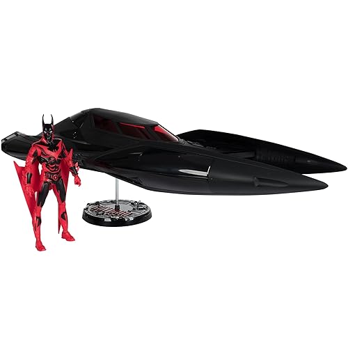 Dc Multiverse Vehicles - Batmobile with L&S (Batman Beyond)(Gold Label)