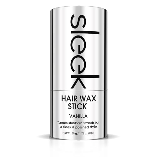 Hair Chemist SLEEK Hair Wax Stick - Vanilla 1.76 oz. | Flyaway Tamer & Edge Control | Smooth, Polished Finish | Travel?Friendly