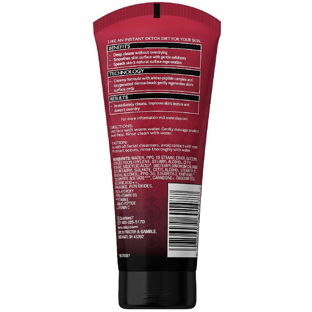 OLAY Regenerist Advanced Anti-Aging, Regenerating Cream Cleanser 5 oz (Pack of 2)